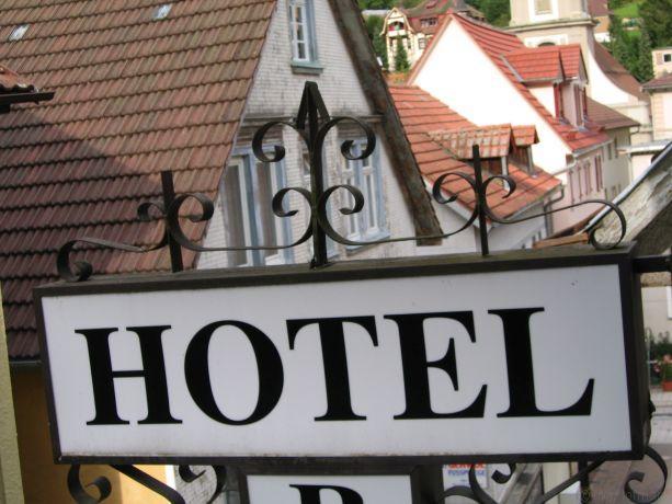 Eintracht Hotel Бад Вилдбад Екстериор снимка